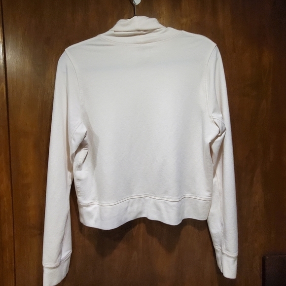Athleta Cropped Funnel Neck Turtleneck Top in Nirvana SP-2019 - Picture 7 of 7